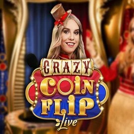 Try Crazy Coin Flip slot by Evolution on zweelerr.nl – logo image