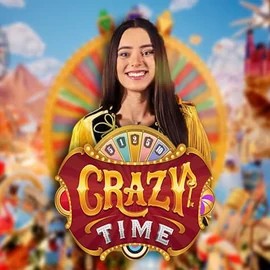 Crazy Time logo by Evolution Zweeler Casino