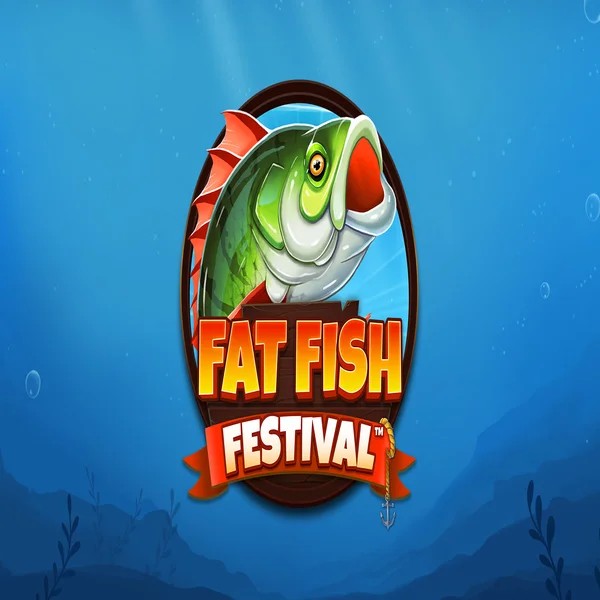Fat Fish Festival slot logo by Wishbone Games at Zweeler Casino