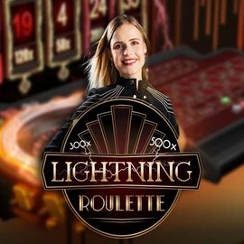 Lightning Roulette slot icon by Evolution, available at Zweeler Casino