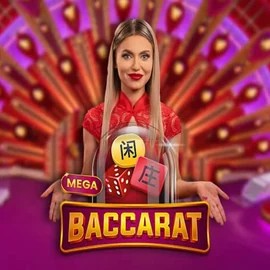 Mega Baccarat game by Pragmatic Play – logo hosted on Zweeler Casino