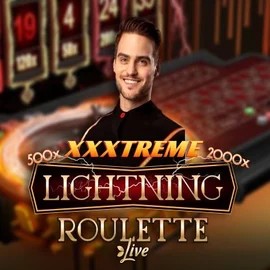 Live Casino logo of XXXtreme Lightning Roulette from Evolution at Zweeler Casino